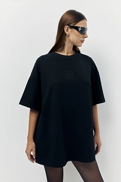 Платье POLYHEDRON "Mono LINE", only deep black color — Polyhedron
