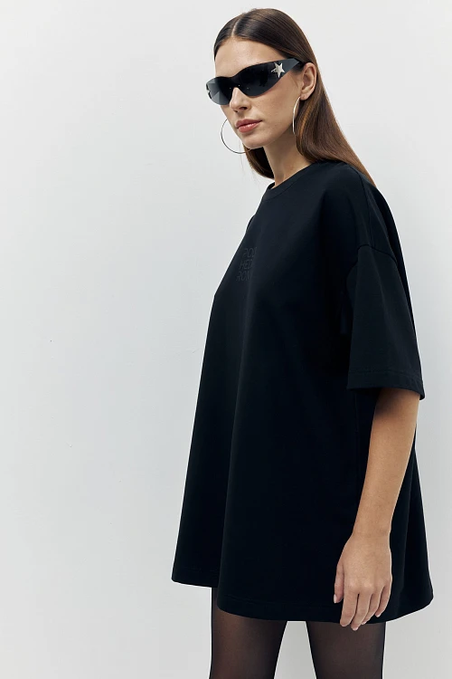 Платье POLYHEDRON "Mono LINE", only deep black color