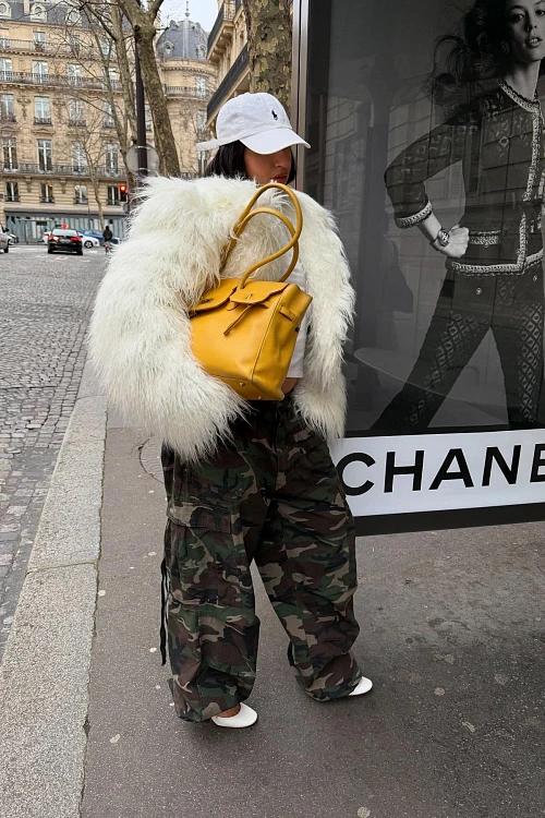 Шуба из искусственного меха POLYHEDRON Limited Glacial Vibe — POLYHEDRON