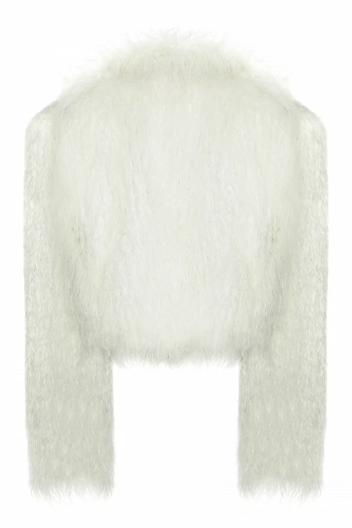 Шуба из искусственного меха POLYHEDRON Limited Glacial Vibe — POLYHEDRON