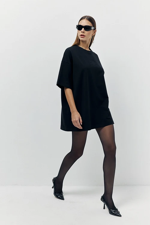 Платье POLYHEDRON "Mono LINE", only deep black color
