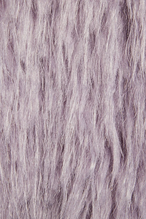 Шуба из искусственного меха POLYHEDRON Limited Lavender Muse — POLYHEDRON