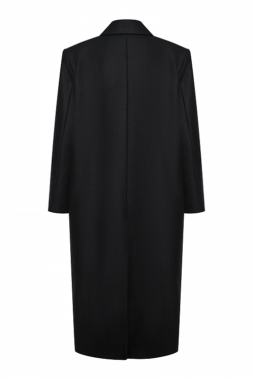 Фото пальто polyhedron "feel it", only deep black color в интернет-магазине POLYHEDRON