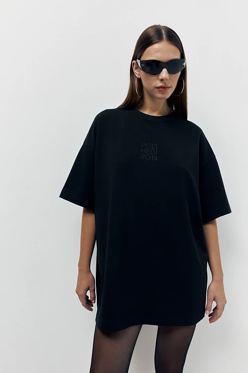 Платье POLYHEDRON "Mono LINE", only deep black color