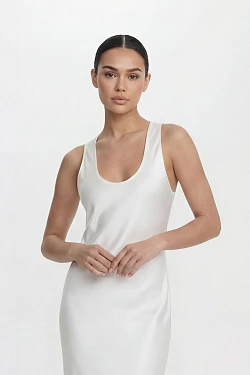 Платье POLYHEDRON "Airy Desire", Comfort, ivory whisper color — Polyhedron
