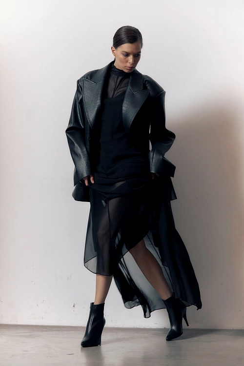 Жакет POLYHEDRON "Firm up", dominate black color в интернет-магазине POLYHEDRON