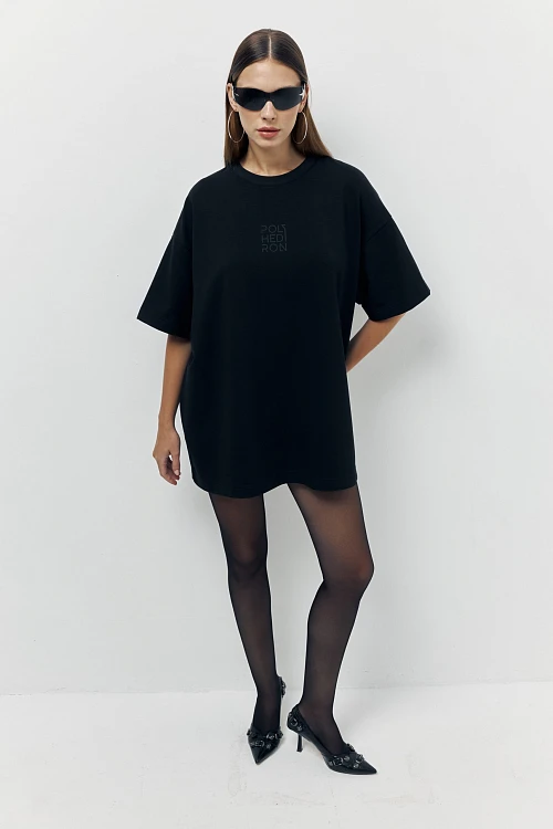 Платье POLYHEDRON "Mono LINE", only deep black color