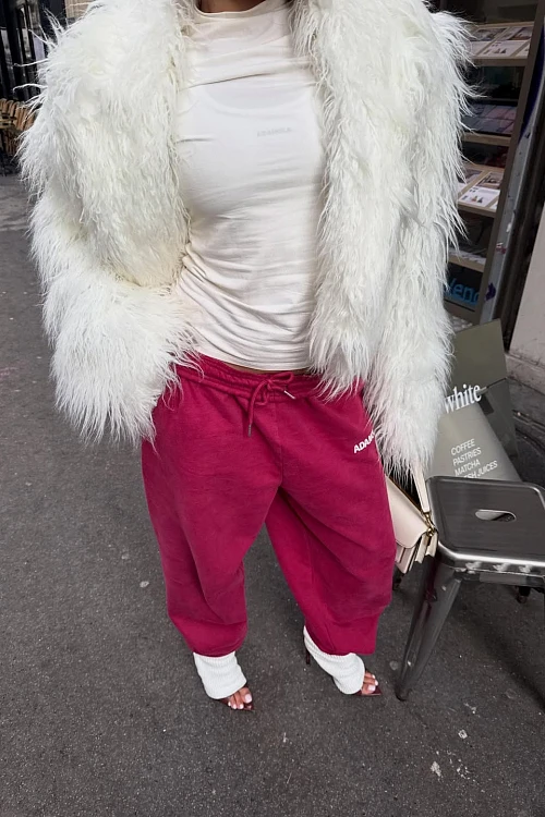 Шуба из искусственного меха POLYHEDRON Limited Glacial Vibe — POLYHEDRON