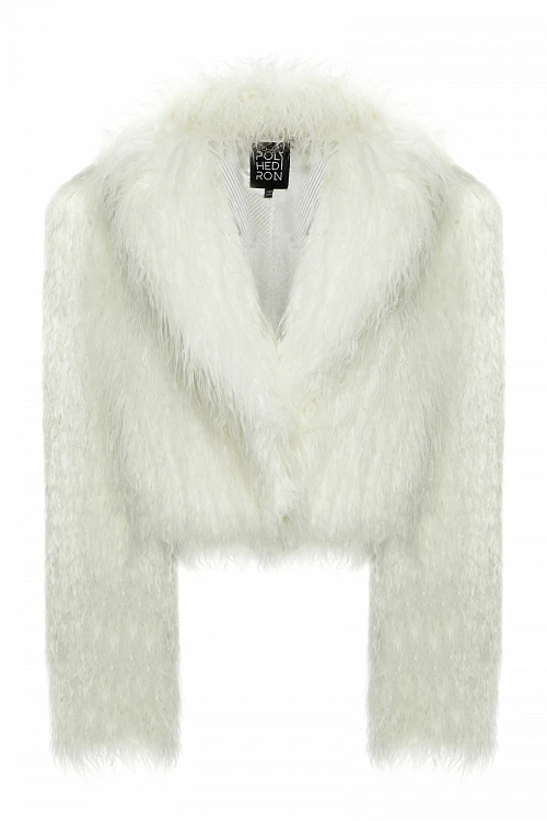 Шуба из искусственного меха POLYHEDRON Limited Glacial Vibe — POLYHEDRON
