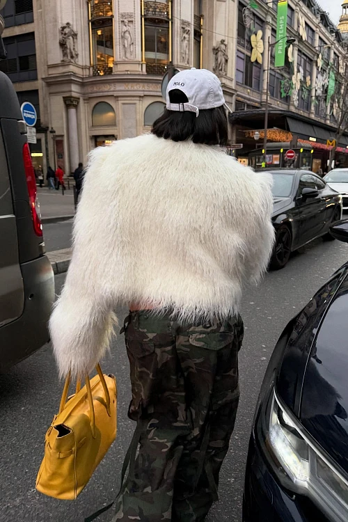 Шуба из искусственного меха POLYHEDRON Limited Glacial Vibe — POLYHEDRON