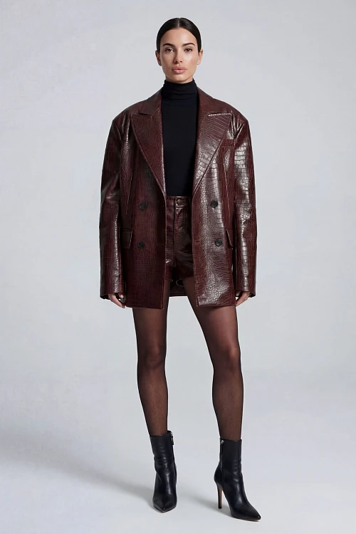 Жакет POLYHEDRON "Firm up", command brown color в интернет-магазине POLYHEDRON
