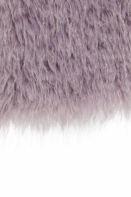 Шуба из искусственного меха POLYHEDRON Limited Lavender Muse — POLYHEDRON